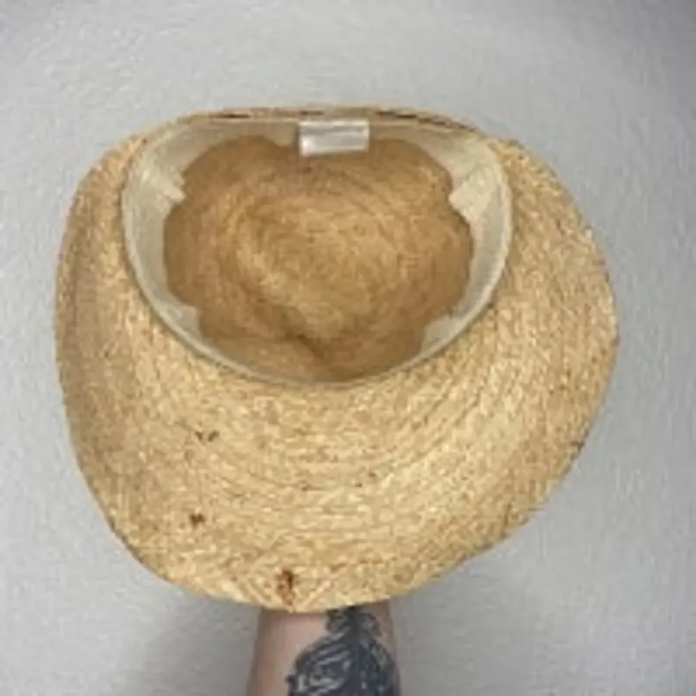 Liz Claiborne Straw Wide Brim Bill Sun Hat